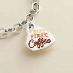 James Avery Artisan Jewelry Charms-Enamel But First Coffee Charm