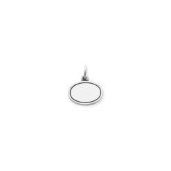 James Avery Artisan Jewelry Charms-Engravable Oval Disc Charm
