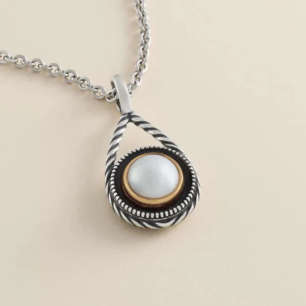 James Avery Artisan Jewelry Pendants-Marjan Gemstone Pendant