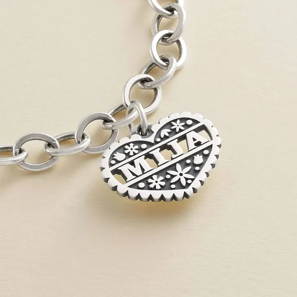 James Avery Artisan Jewelry Charms-Mija Heart Charm
