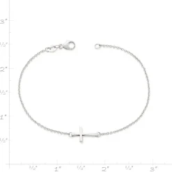 James Avery Artisan Jewelry Bracelets-Petite Latin Cross Link Bracelet