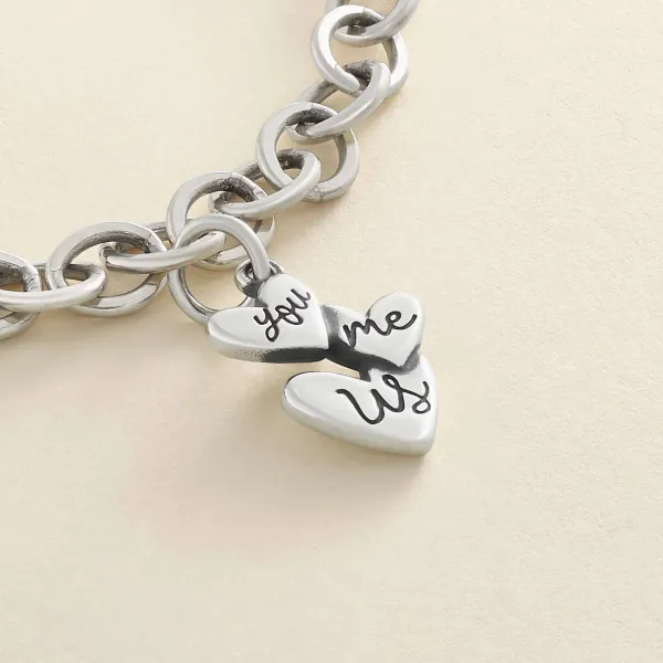 James Avery Artisan Jewelry Charms-You Me Us Charm